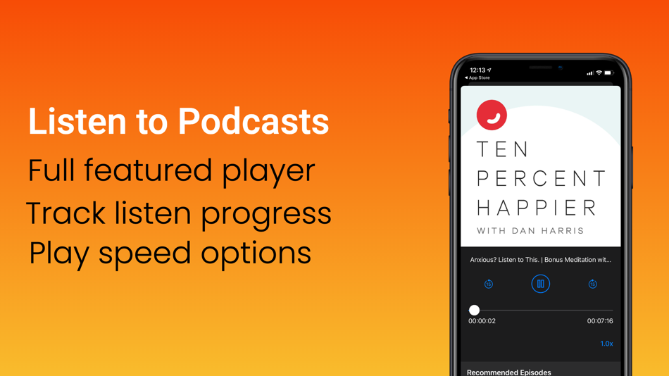 #3. Podcast Alarm - Player & Alarm (iOS) 来自: Jonathan Wilson