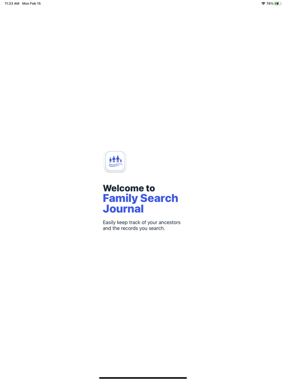 Screenshot #4 pour Family Search Journal