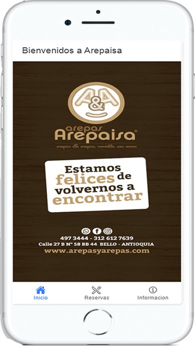 Screenshot #1 pour Arepa y Arepa