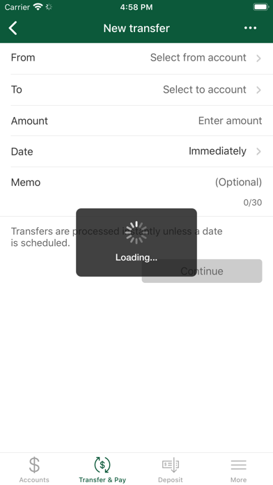 First Bank – Mobile Banking Screenshot