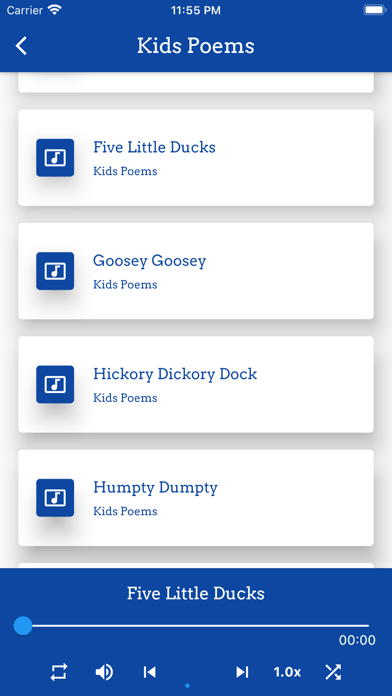 Kids Poems Collection Screenshot