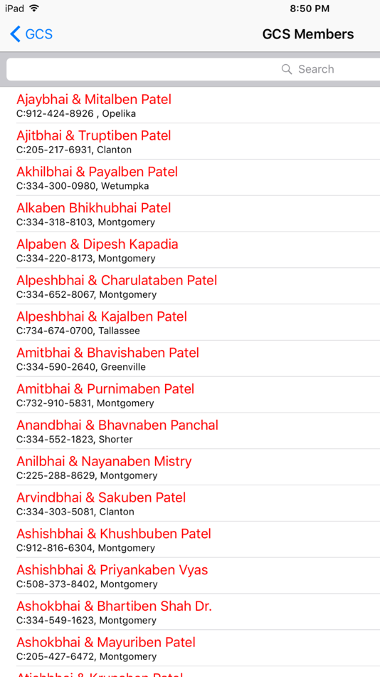#2. GCS Directory (iOS) 由: Jitesh Patel