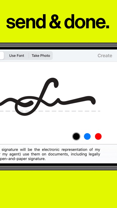 How to cancel & delete DocuSign - Upload & Sign Docs from iphone & ipad 2