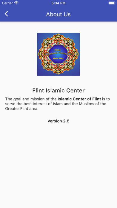 Flint Islamic Center Screenshot