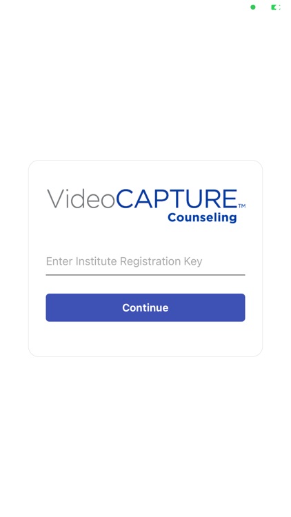 VideoCAPTURE™ Counseling