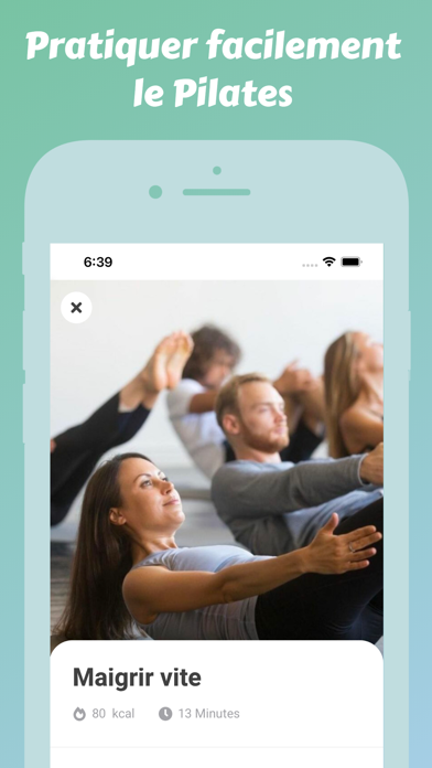 Screenshot #3 pour Exercices de pilates