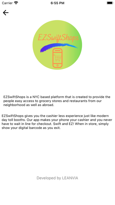 EZ-Delivery Screenshot