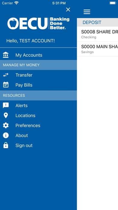 Oklahoma Educators CU Mobile Screenshot
