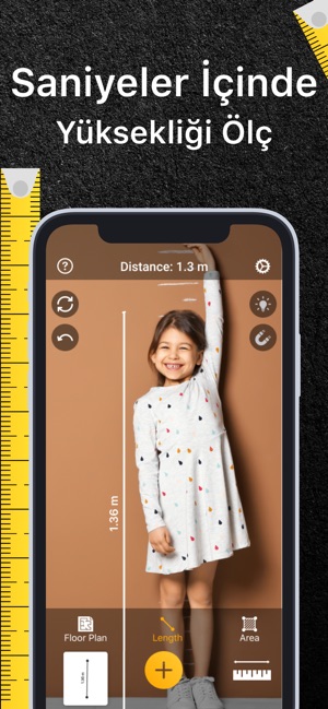 Ölçüm Metre - Uzunluk Ölçer App Store'da