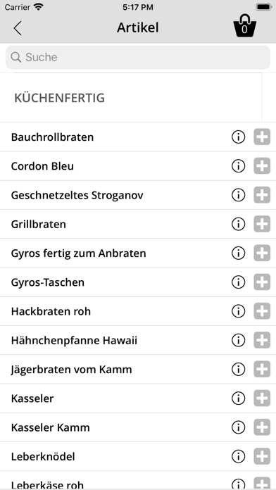 Metzgerei Stiebeling Screenshot