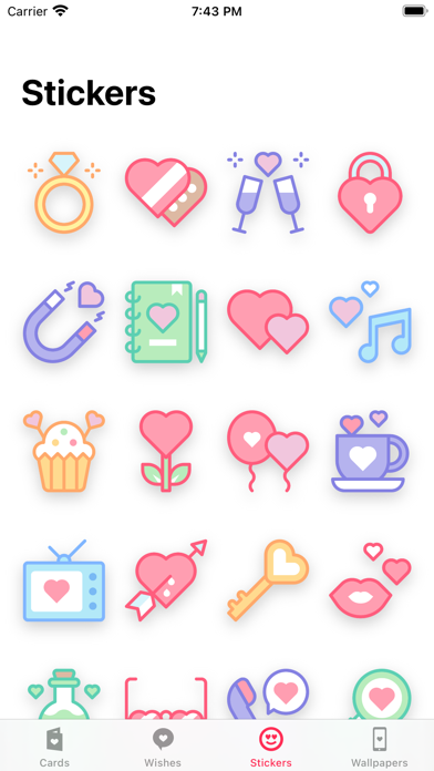 Screenshot #3 pour Carte de la Saint Valentin