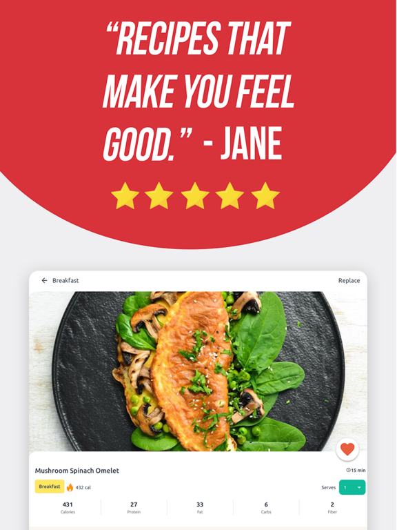 Screenshot #6 pour DASH Diet & Meal Plan