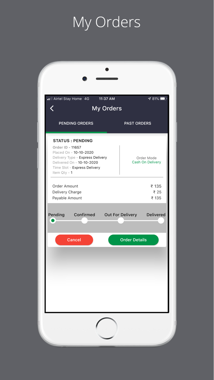 Mybag -Grocery and Food Delivery