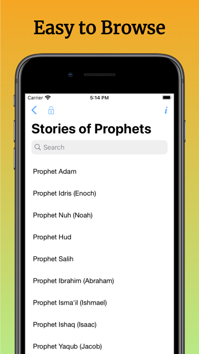 Stories of Prophets in Islam Screenshot