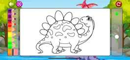 Game screenshot Coloring Book - Dinosaurs hack