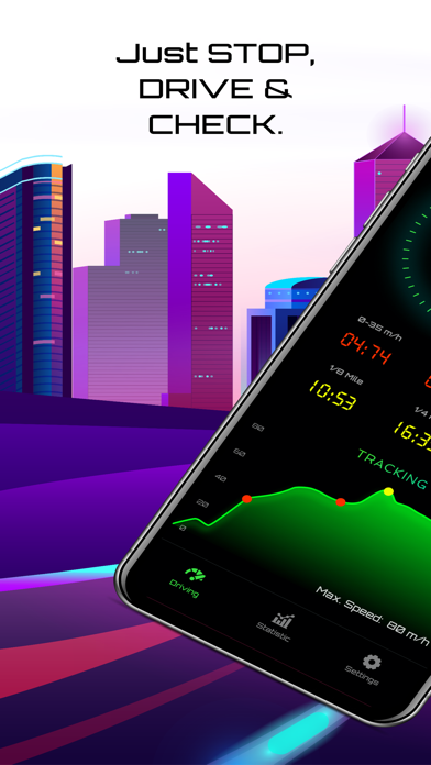 Quarter, 0-100, 0-60 and more Screenshot
