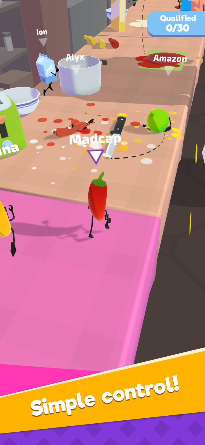Epic Fall - Kitchen Race 3D