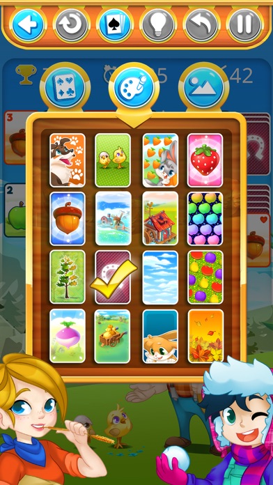 Happy Farm Solitaire Screenshot