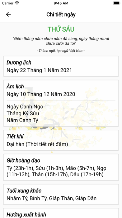 Lịch Vạn Niên: Lịch Việt Screenshot