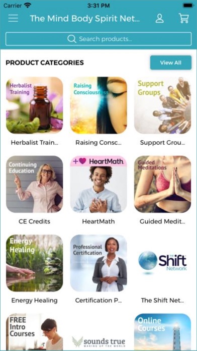 The Mind Body Spirit Network Screenshot