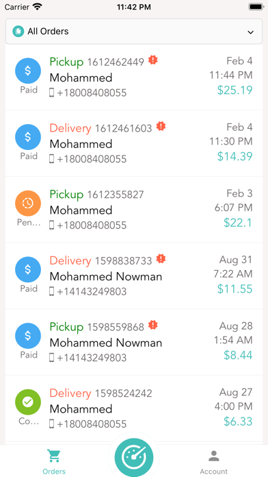 KwikMarts Merchant App Screenshot