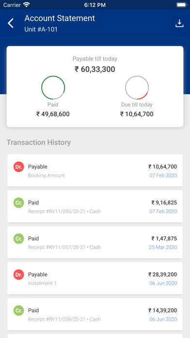DaeBuild CRM Screenshot