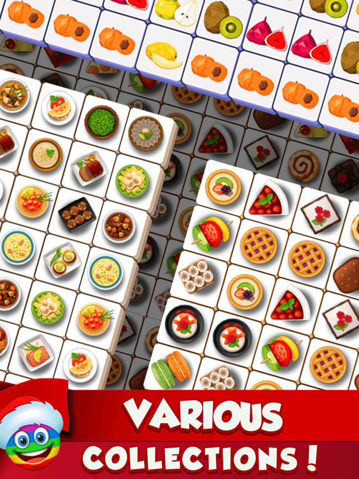 Food Master Tile Connect Game