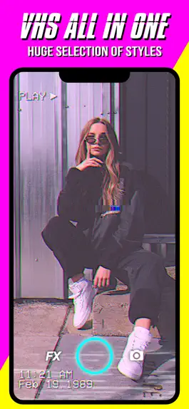 Game screenshot VHS Cam AMPED Retro Camera mod apk