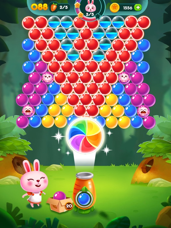 Screenshot #5 pour Bubble Bunny: Animal Forest