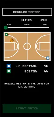 Retro Basketball Coach 2021 - Screenshot 1