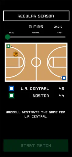 Retro Basketball Coach 2021 - Screenshot 1