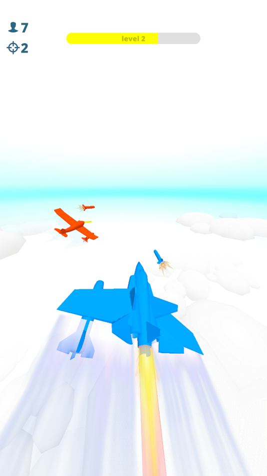 #1. Azure Planes 3D (iOS) 由: h8games