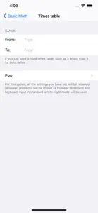 Basic Math screenshot #7 for iPhone
