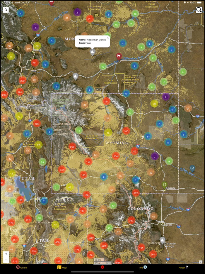 BLM Public Lands Map Guide USA