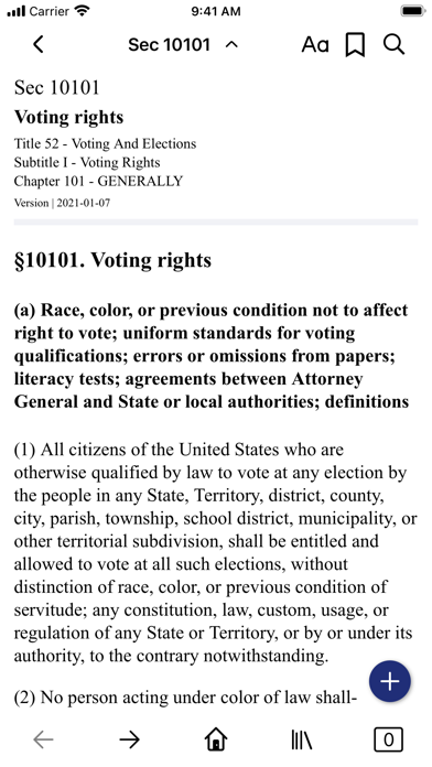 Screenshot #2 pour USC 52 - Voting And Elections
