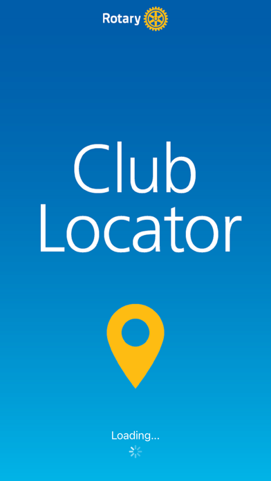 Rotary Club Locator Screenshot