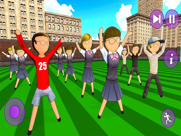 StickGirl High School Game 3D