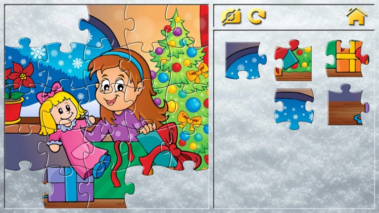 Christmas Games - Kids Puzzles screenshot-6