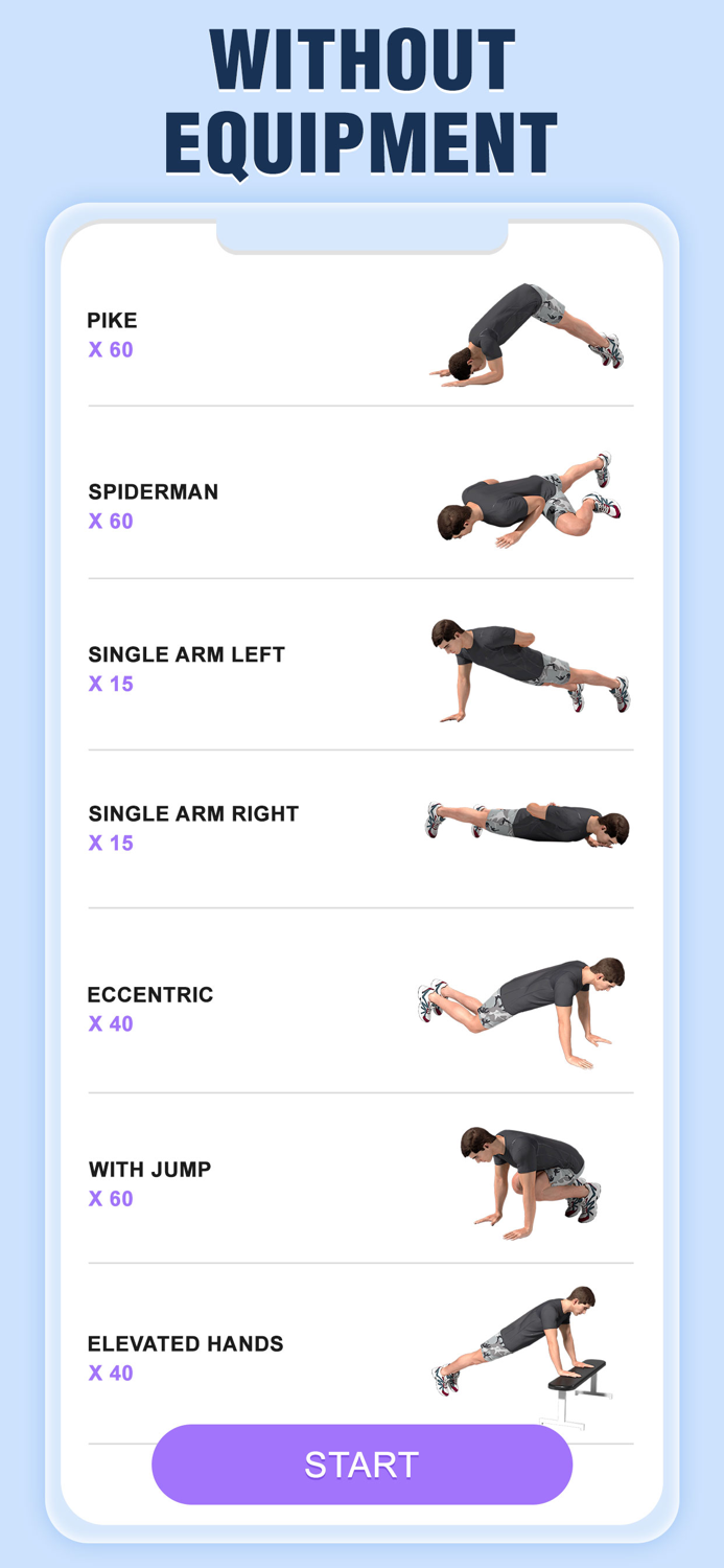 Chest Workout for Men at Home