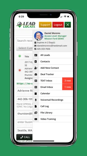 LeadLocate screenshot 2