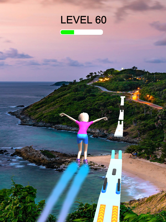 Screenshot #5 pour Fantasy Skater: Swipe Fun Game