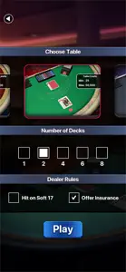 Blackjack 21 ◈ screenshot #10 for iPhone