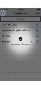 Clipboard++ screenshot #1 for iPhone