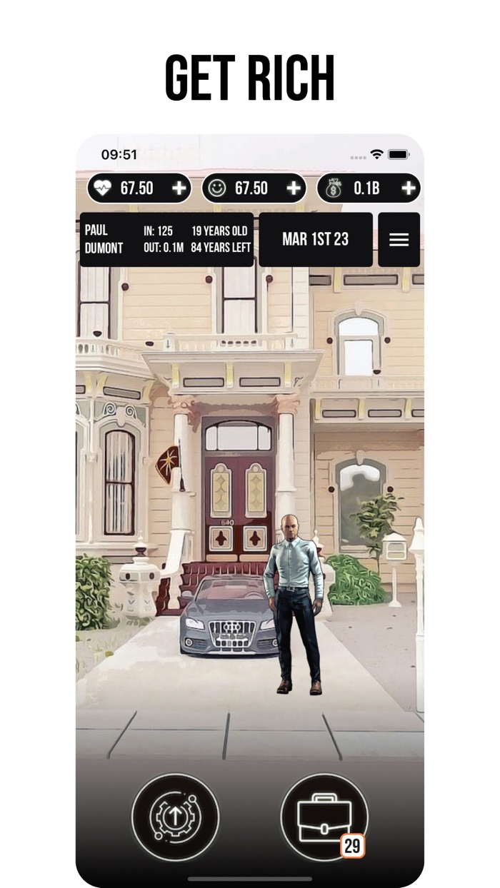 Rags to Riches - Simulation