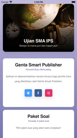 Game screenshot Ujian SMA IPS mod apk