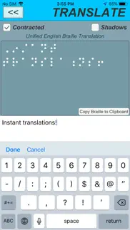 How to cancel & delete instant braille 3