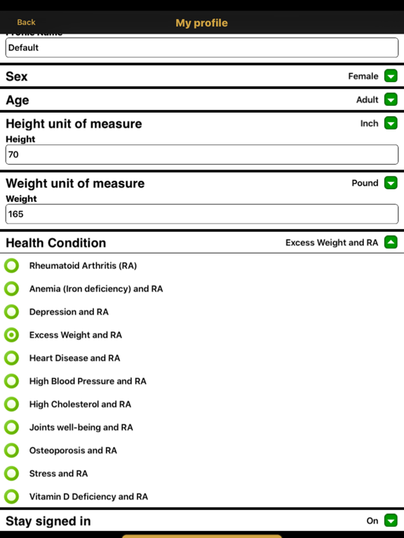 Screenshot #5 pour Rheumatoid Arthritis