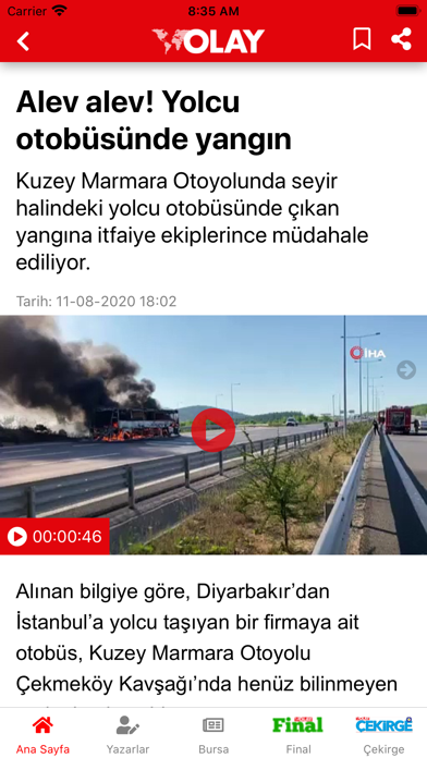 Olay Haber Screenshot