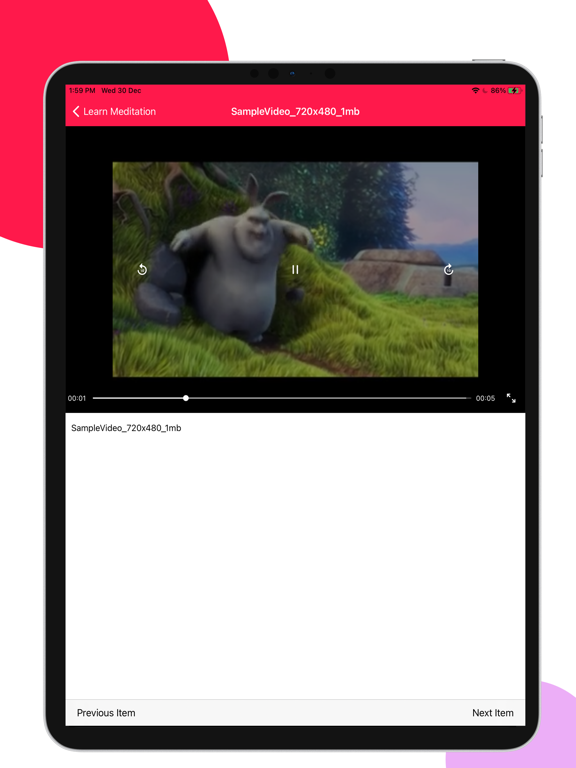 Bodhi Online Training iPad screenshot 4 - Education app