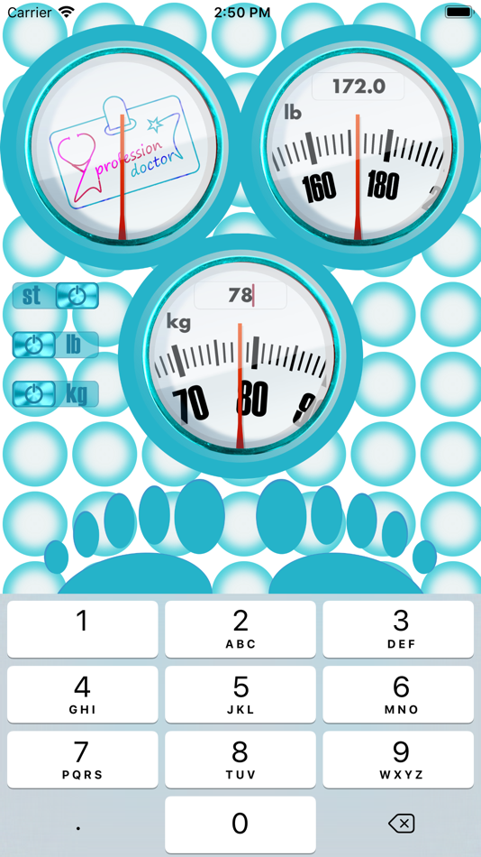 #5. Body Weight Unit Converter (iOS) 由: Krzysztof Gwiazda